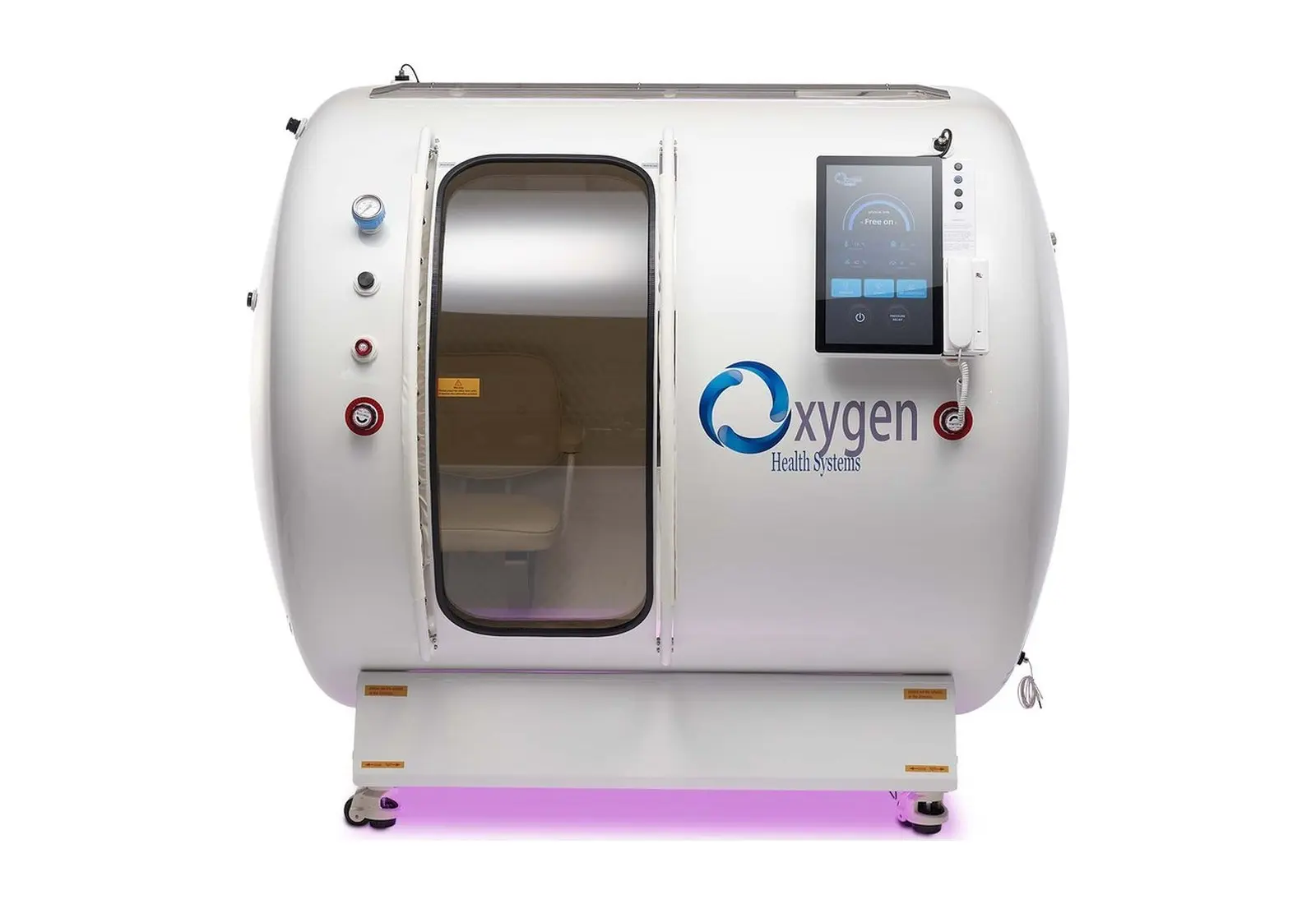 Oxygen Health Systems — 64" Multiplace 4-Person 2.0 ATA