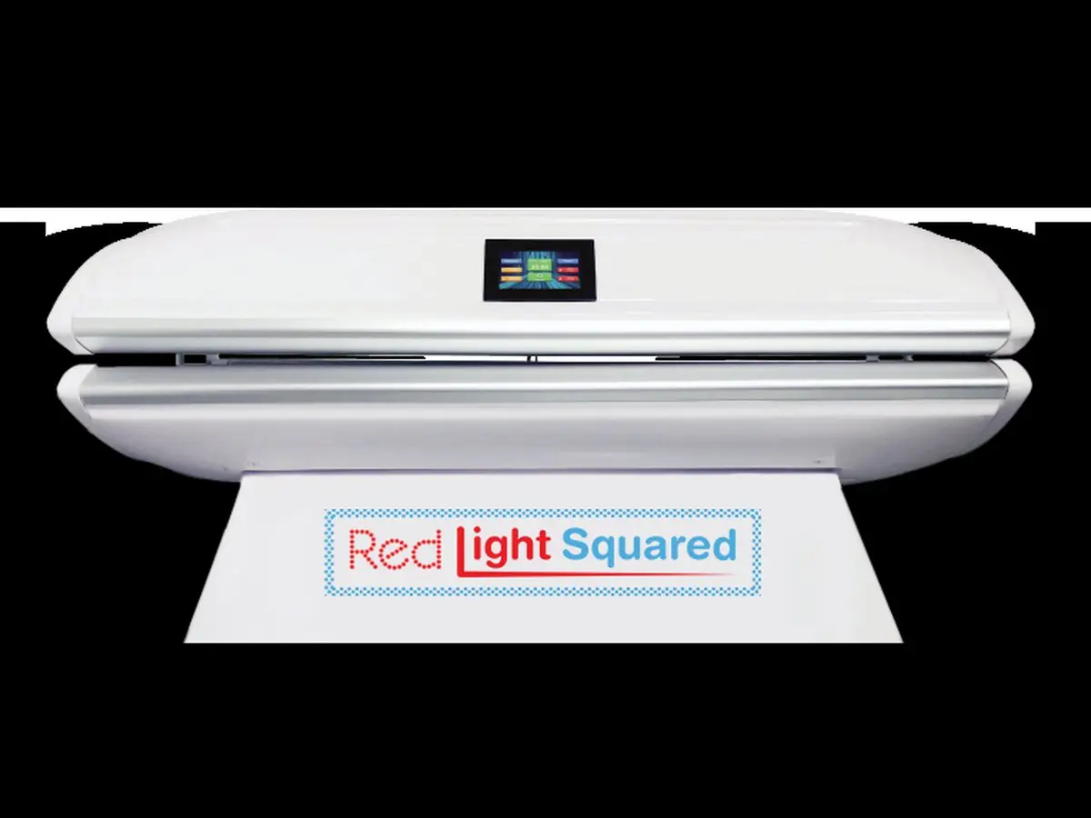 Red Light Squared Bed 1